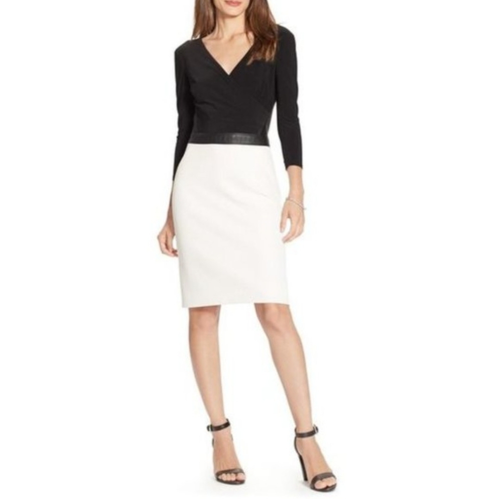 Ralph Lauren Three Fabric Dress